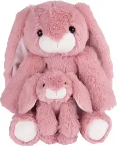 KIDLAND® Plüschtier-Hase mit Baby