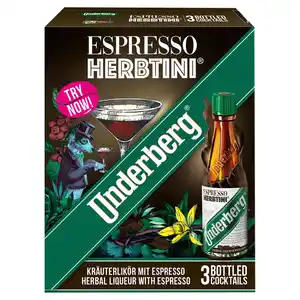 UNDERBERG 3er-Pack, Espresso Herbtini