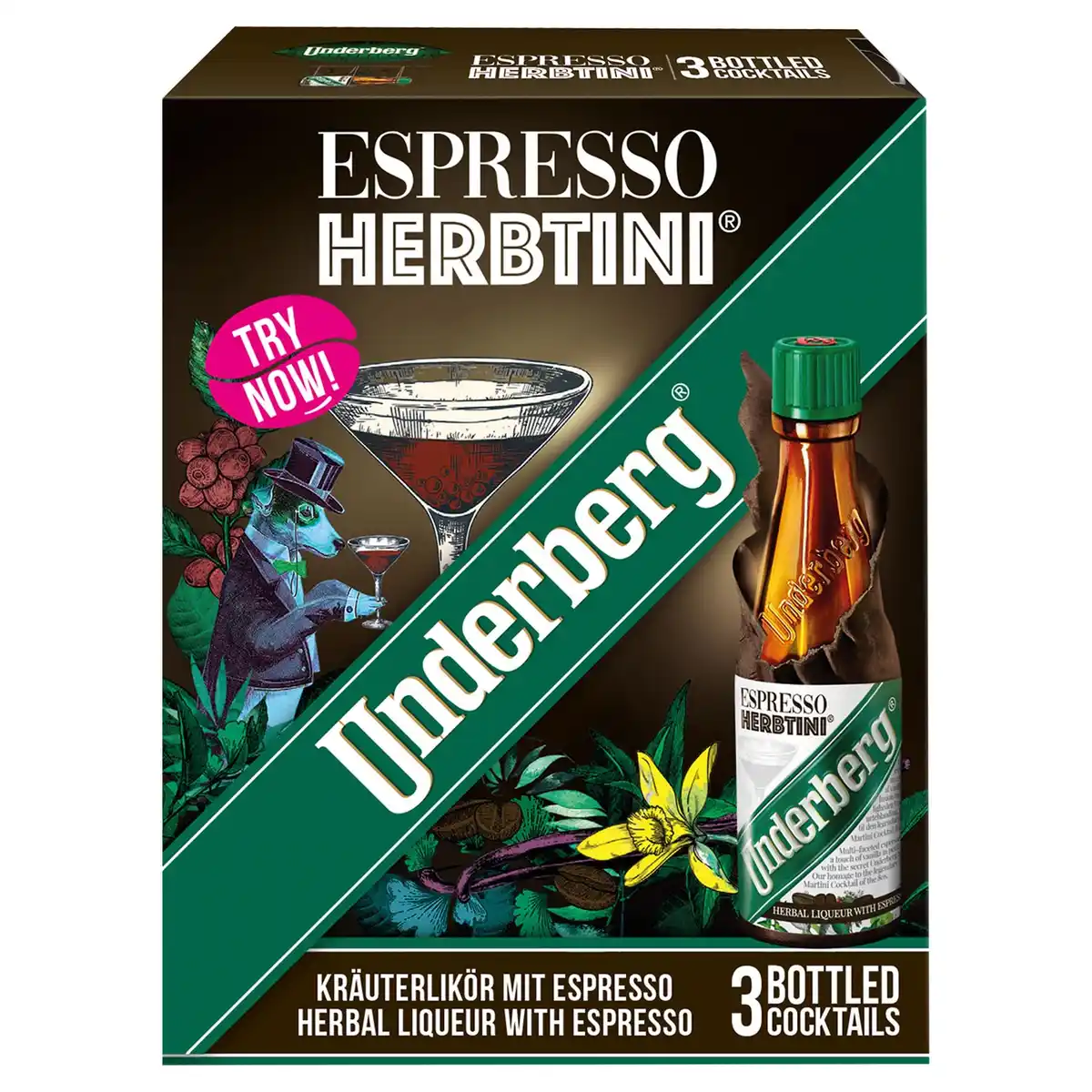 Bild 1 von UNDERBERG 3er-Pack, Espresso Herbtini