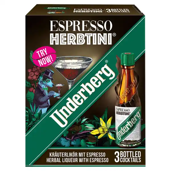 Bild 1 von UNDERBERG 3er-Pack, Espresso Herbtini