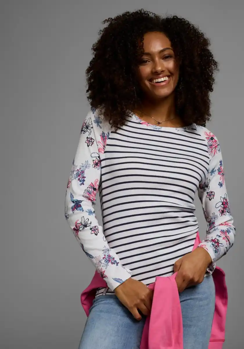 Bild 1 von KangaROOS Langarmshirt Langarm, sehr figurbetont, aus Baumwolle