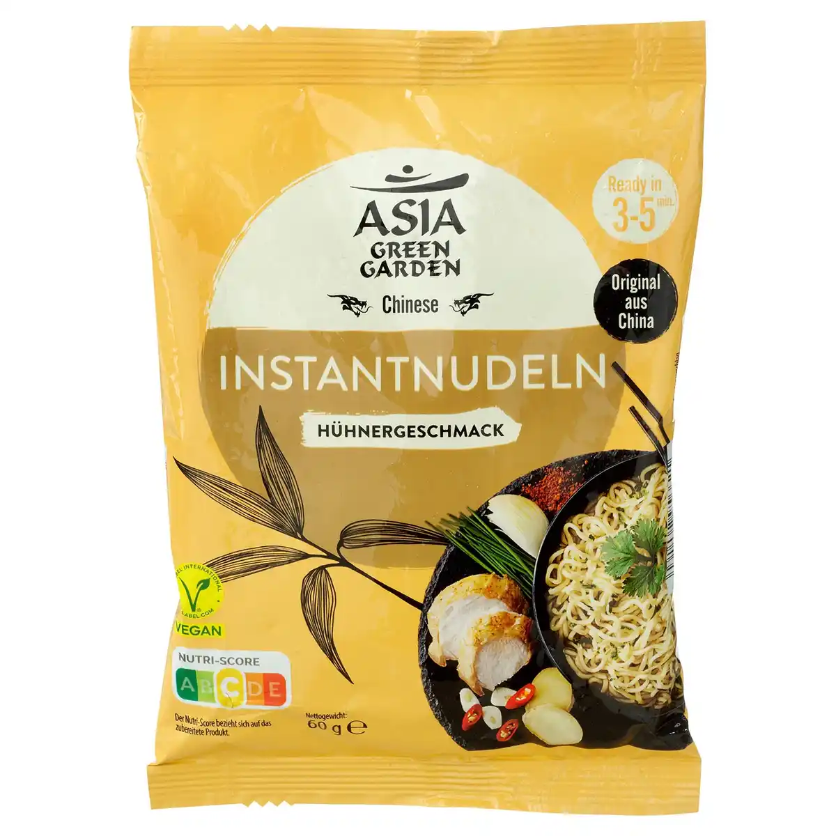 Bild 1 von ASIA GREEN GARDEN Instant Nudeln 300 g, Huhn