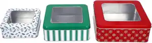 SPICE&SOUL® Keksdosen-Set quadratisch, 3-teilig