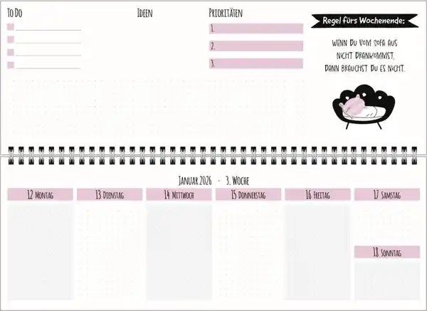 Bild 3 von Tischquerkalender 2026