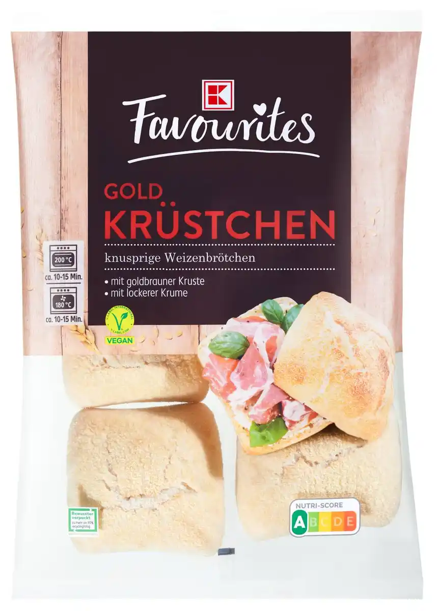 Bild 1 von K-FAVOURITES Goldkrüstchen, 7 St. = 560-g-Packg.