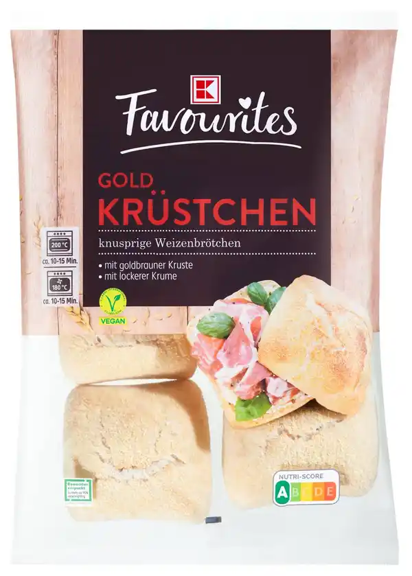 Bild 1 von K-FAVOURITES Goldkrüstchen, 7 St. = 560-g-Packg.