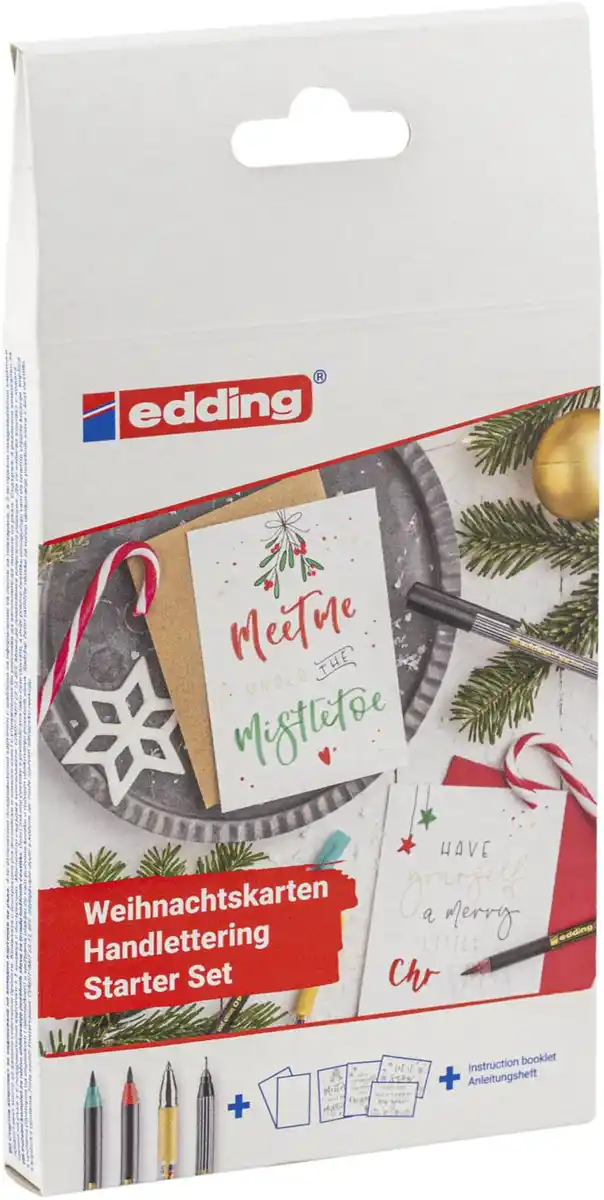 Bild 1 von EDDING Handlettering-Starter-Set »XMAS«