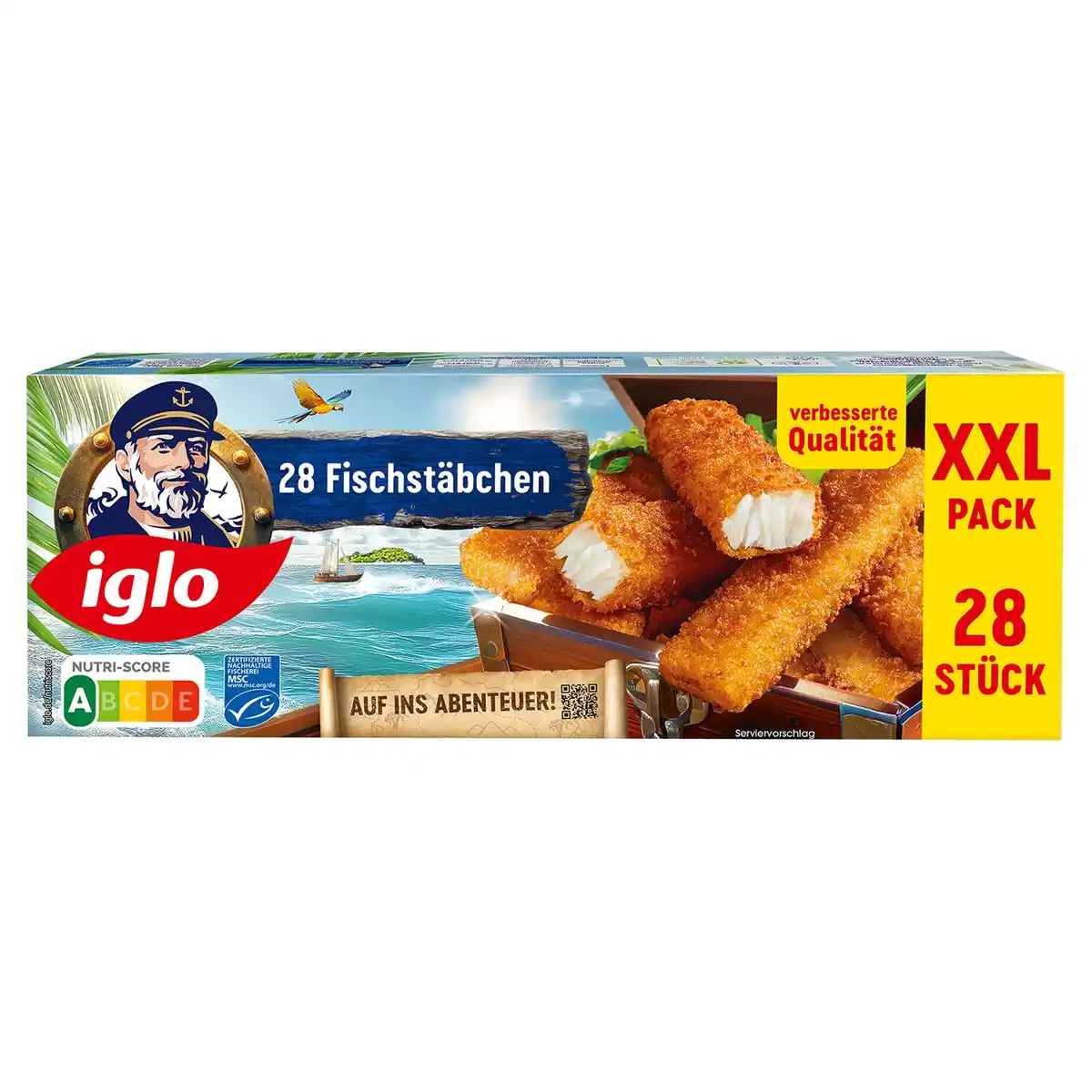 Bild 1 von IGLO XXL Fischstäbchen 840 g