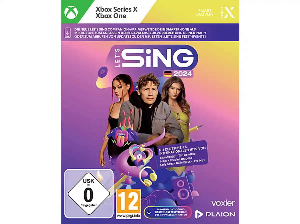 Bild 1 von Let's Sing 2024 German Version - [Xbox Series X]
