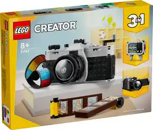 LEGO CREATOR »Retro Kamera« 3-in-1-Bauset 31147, 261-teilig