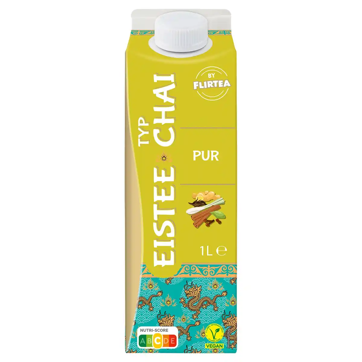 Bild 1 von FLIRTEA Chai Eistee 1 l, Chai pur