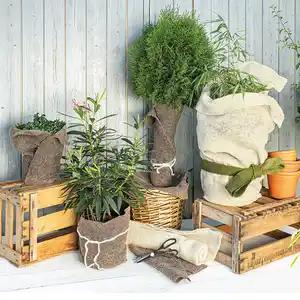 Powertec Garden Schafwoll-Filzmatte / Schafwoll-Vliesdecke