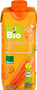 K-BIO Bioland Karottensaft, 500-ml-Packg.