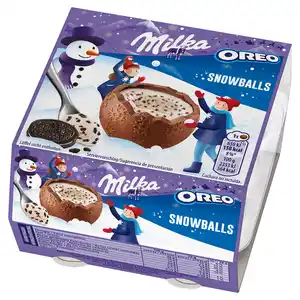 MILKA Snow Balls 112 g, Oreos