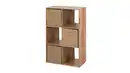 Bild 1 von Standregal Artisan Eiche 60 x 89 cm - mit 3 Faltboxen - ARVIKA