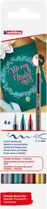 EDDING Pinselstifte-Set »XMAS«, 4-teilig