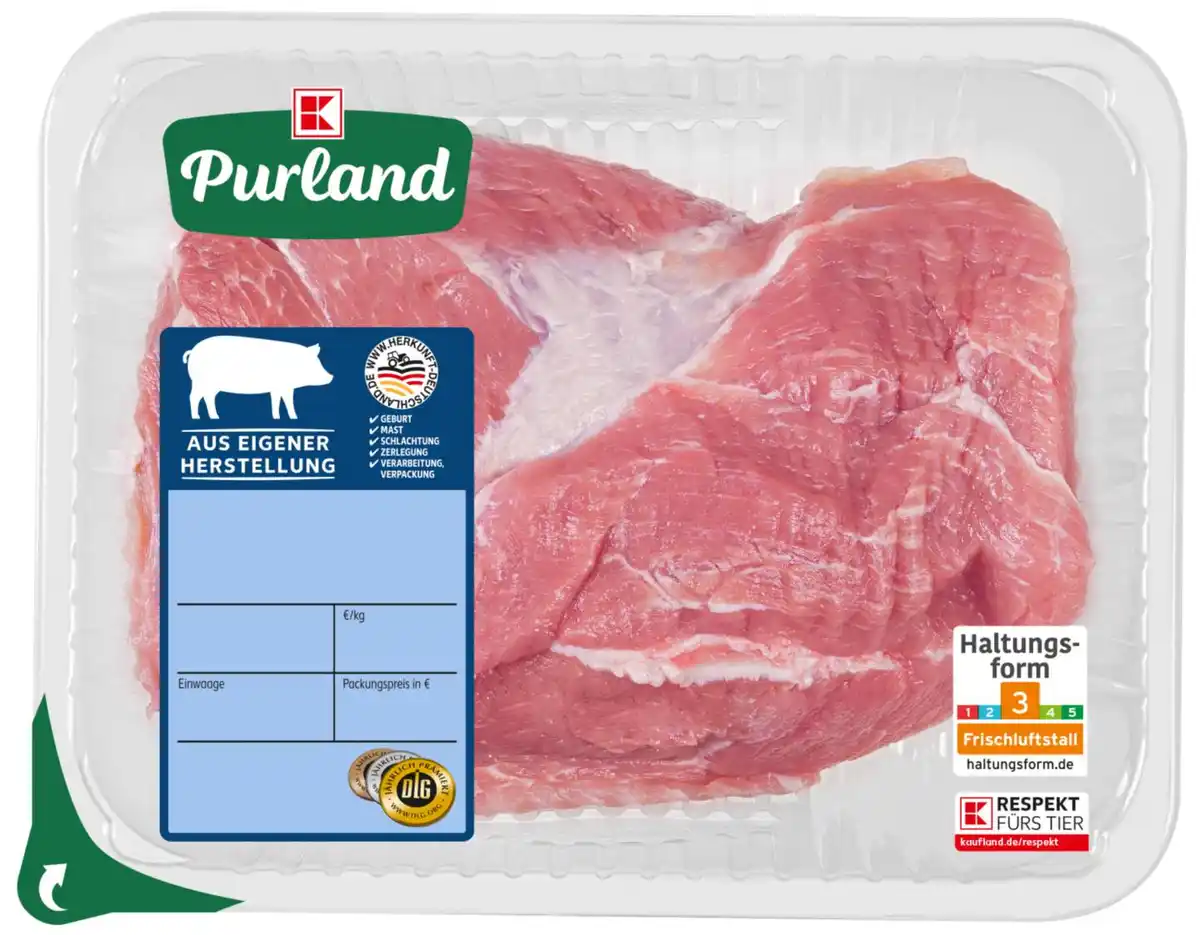 Bild 1 von K-PURLAND Schweinebraten, 1-kg-Packg.