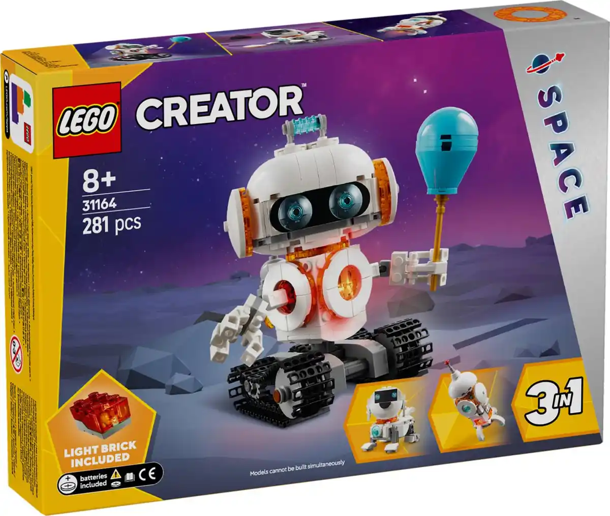 Bild 1 von LEGO CREATOR »Weltraum-Roboter« 3-in-1-Spielset 31164, 281-teilig