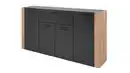Bild 1 von Sideboard mit Schublade anthrazit Artisan Eiche 162 cm - CENTO