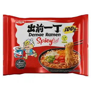 NISSIN Demae Ramen 100 g, Scharf