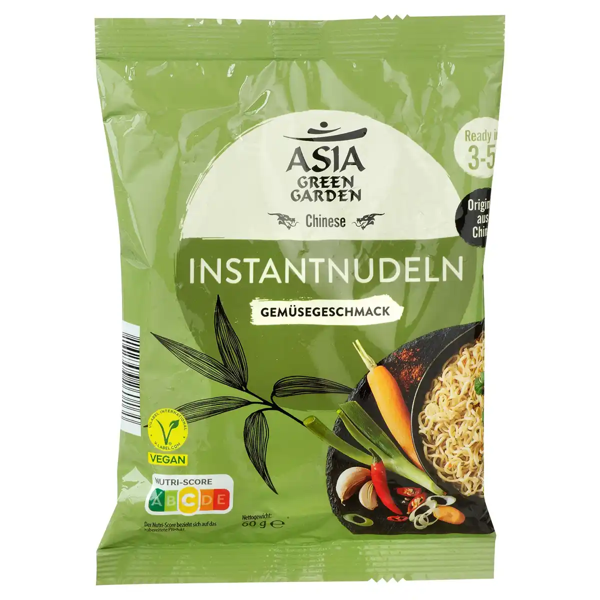 Bild 1 von ASIA GREEN GARDEN Instant Nudeln 300 g, Gemüse