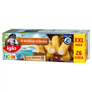 IGLO XXL Backfisch-Stäbchen 728 g