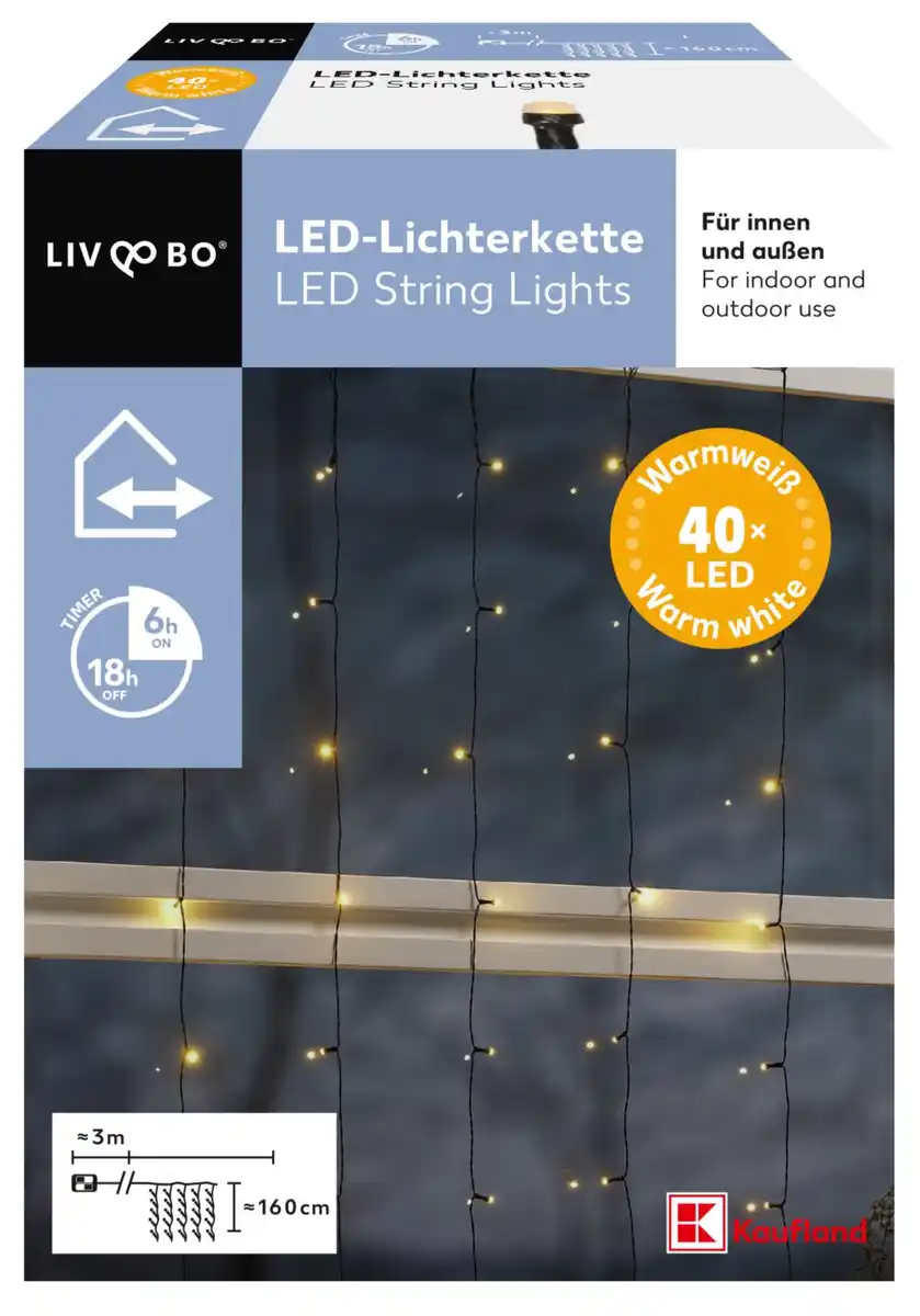 Bild 1 von LIV&BO® LED-Lichterkette