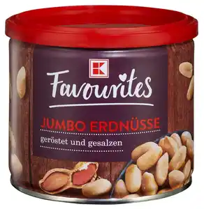 K-FAVOURITES Jumbo-Erdnüsse, 200-g-Dose