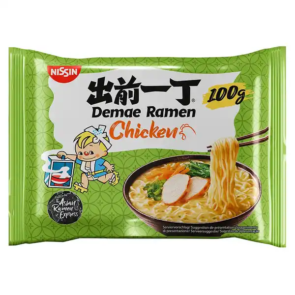 Bild 1 von NISSIN Demae Ramen 100 g, Huhn