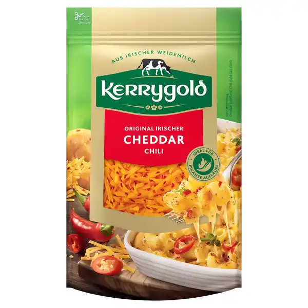 Bild 1 von KERRYGOLD Reibekäse 150 g, Chili