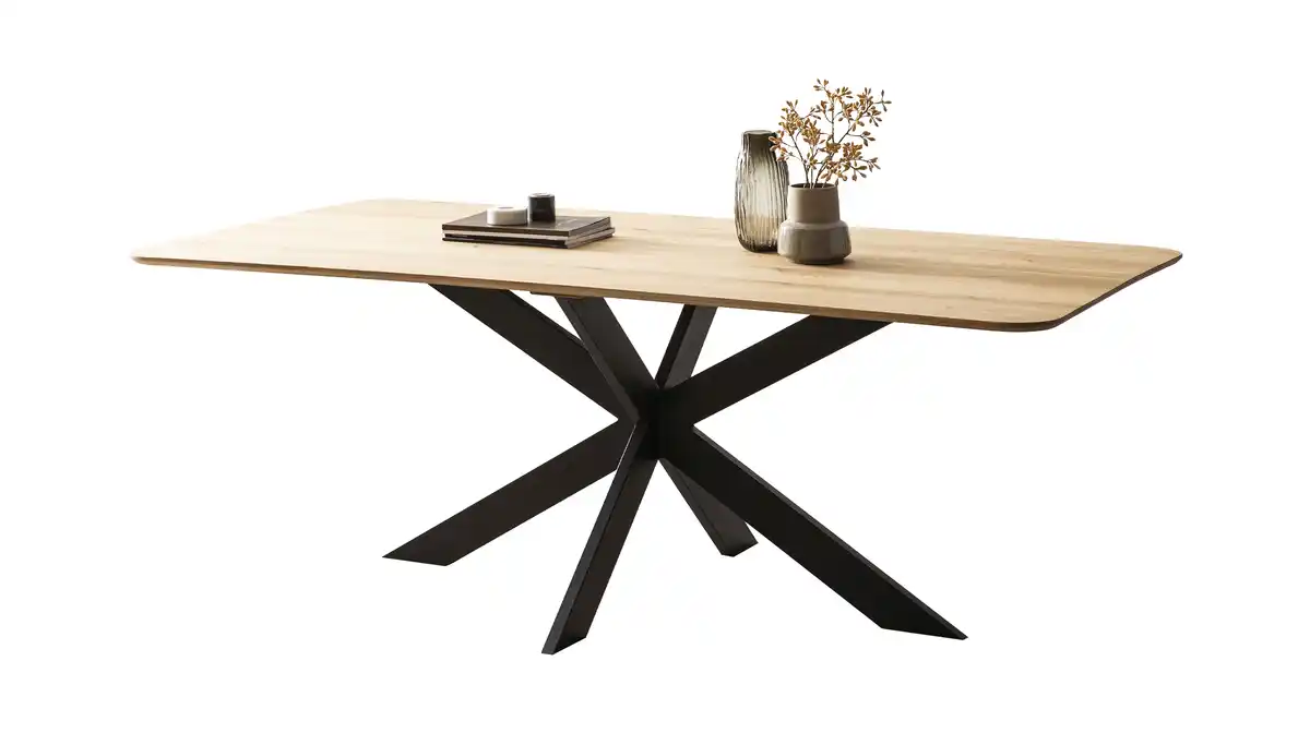 Bild 1 von Esstisch 180 x 100 cm Eiche massiv geölt - MARKUS