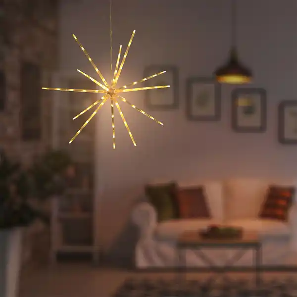 Bild 2 von LED-Acryl-Sternleuchte, Schneeflocke