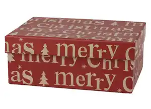 Dekobox „MerryXmas“ versch. Farben