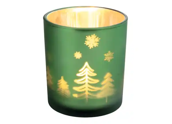 Bild 1 von Windlicht mattes Glas