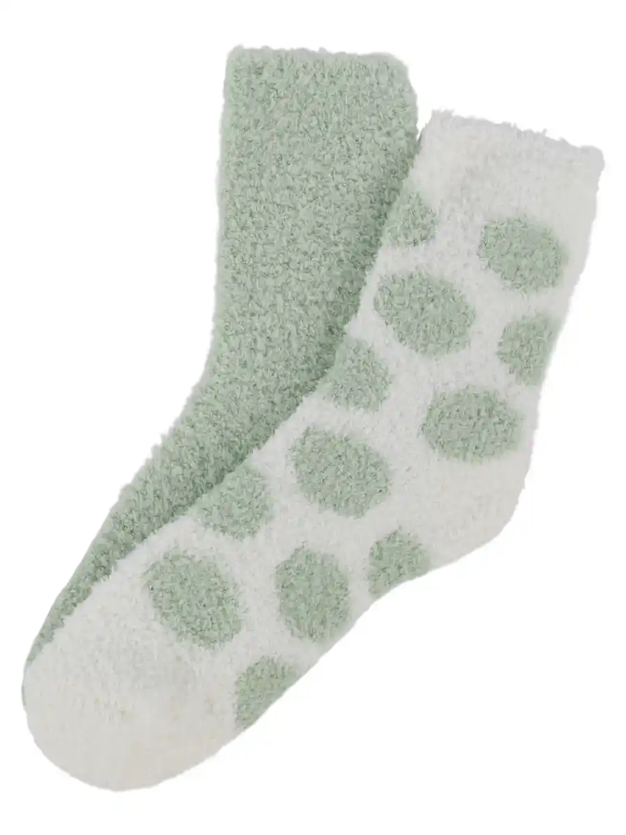 Bild 1 von Damen Kuschelsocken im 2er Pack Grün