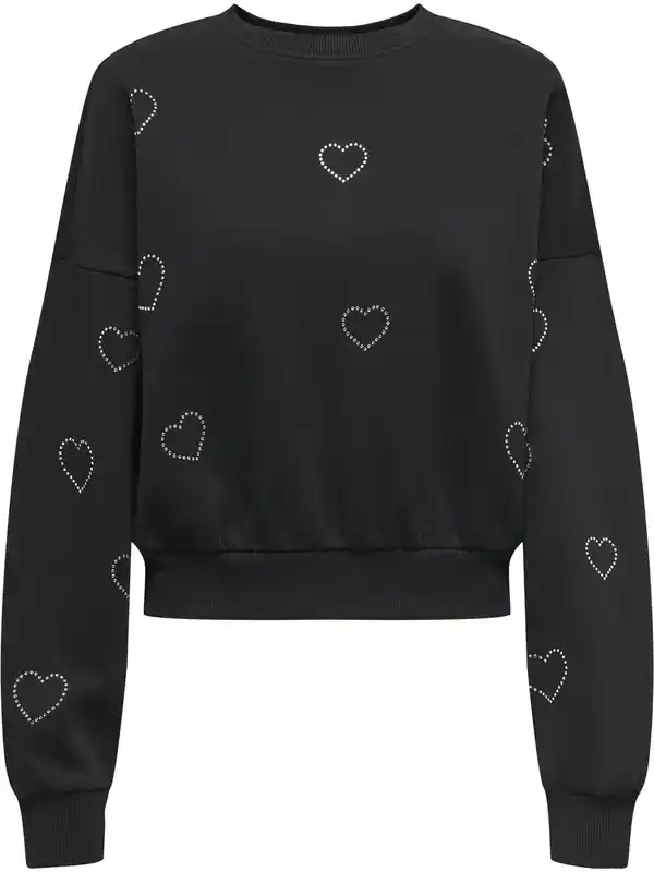 Bild 1 von Only ONLBERIT L/S O-NECK Sweatshirt Schwarz