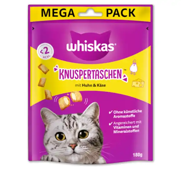 Bild 1 von WHISKAS Knuspertaschen*