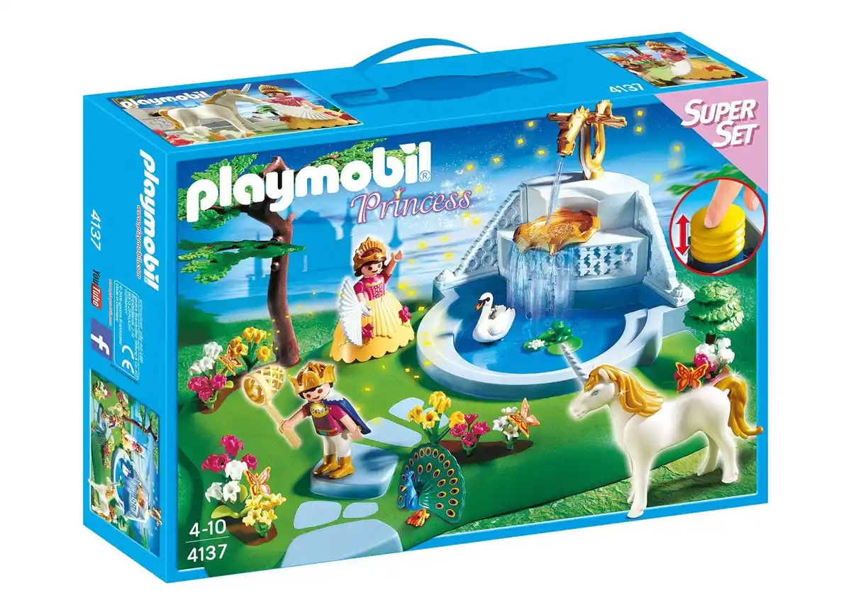 Bild 1 von Playmobil Princess 4137 Superset Märchenschlosspark