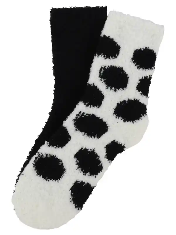 Bild 1 von Damen Kuschelsocken im 2er Pack Schwarz