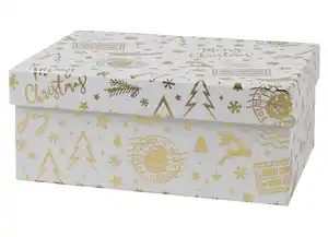 Weihnachts-Dekobox verschiedene Farben und Designs