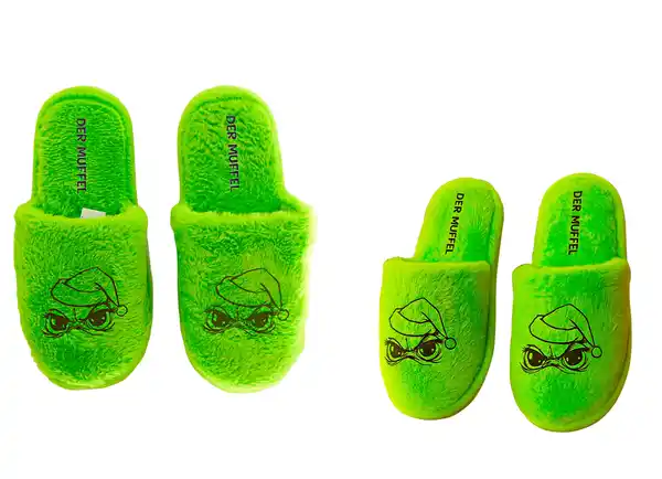 Bild 1 von Hausschuhe „Festtagsmuffel“ versch. Größen