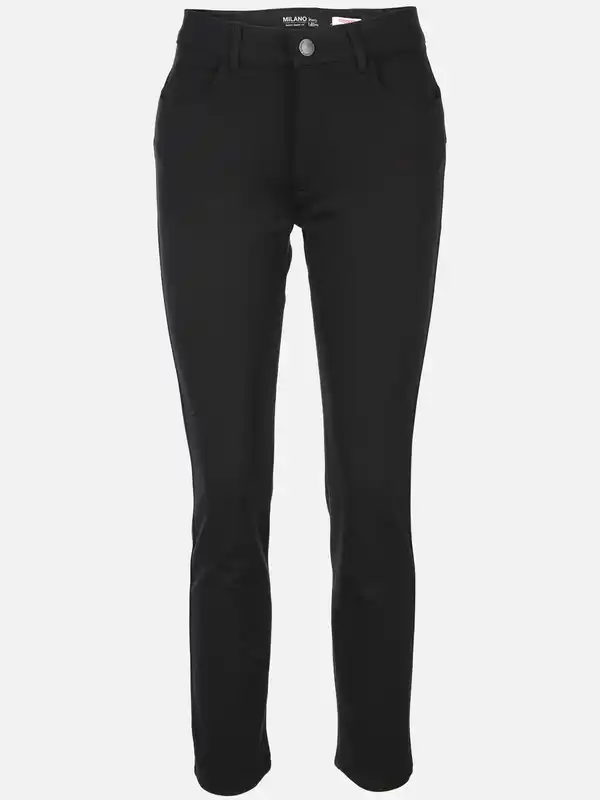 Bild 1 von Damen Stoffhose in schlichter Form Schwarz