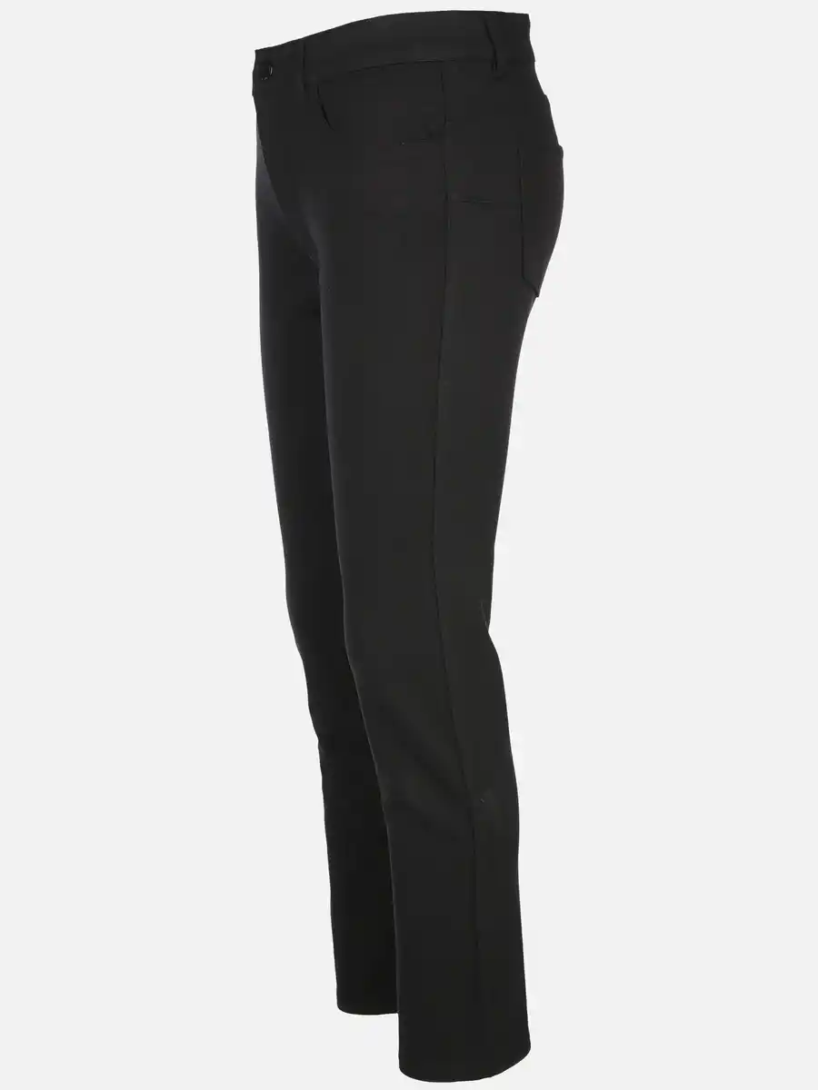 Bild 3 von Damen Stoffhose in schlichter Form Schwarz