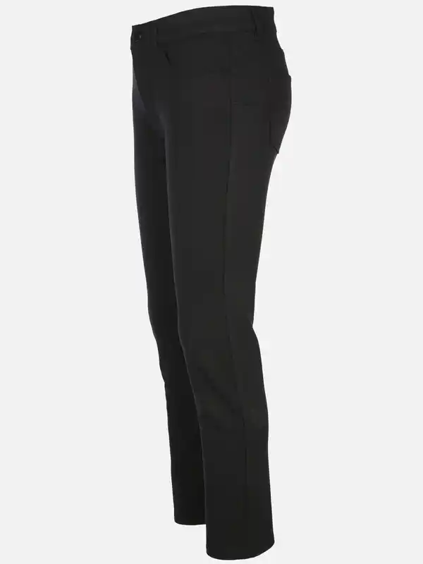 Bild 3 von Damen Stoffhose in schlichter Form Schwarz