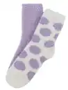 Bild 1 von Damen Kuschelsocken im 2er Pack Lila