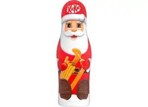 KitKat Weihnachtsmann aus Milchschokolade mit Knuspergetreide