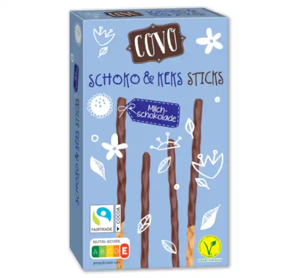 Bild 1 von COVO Schoko & Keks Sticks