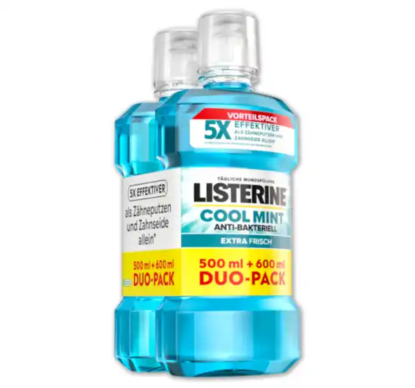 Bild 1 von LISTERINE Mundspülung Duo*