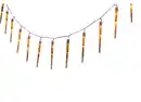 Bild 1 von LED-Vorhang mit Eiszapfen