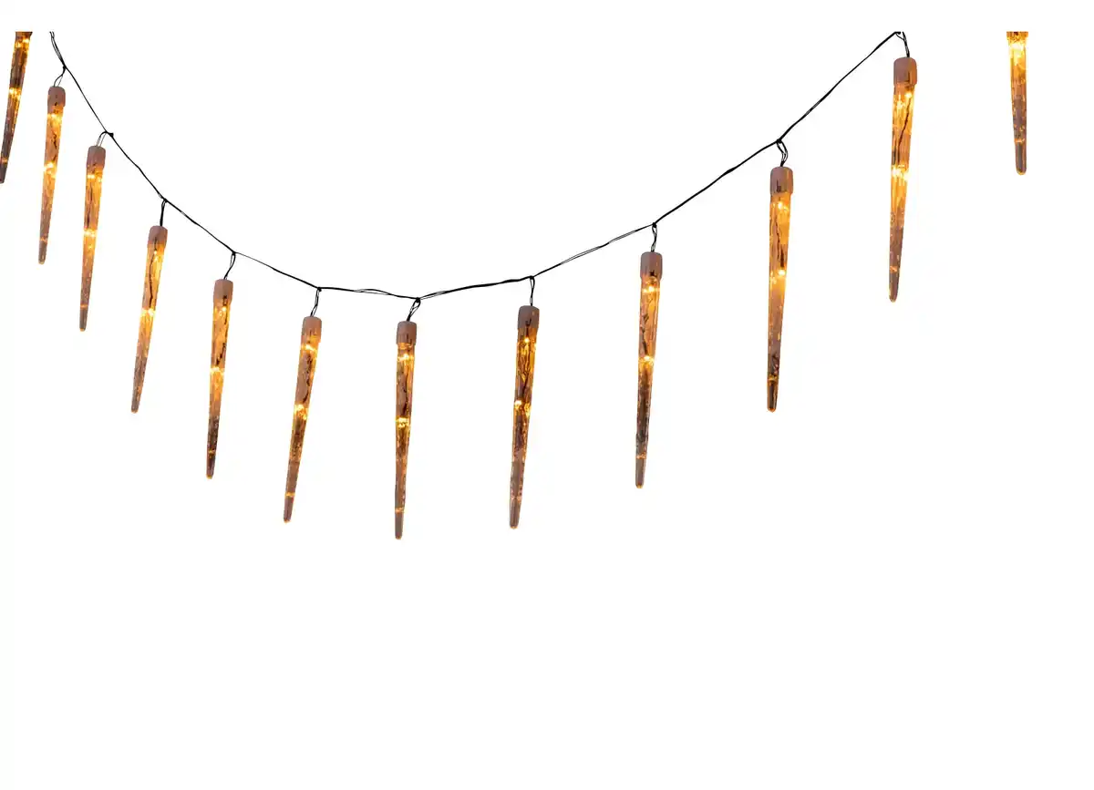 Bild 1 von LED-Vorhang mit Eiszapfen